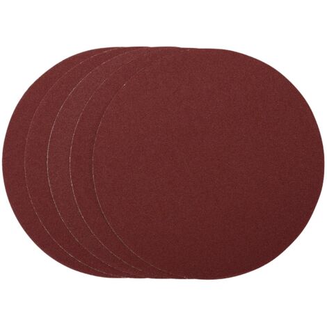 Draper 305mm PSA Sanding Discs – 80 Grit, Pack of 5