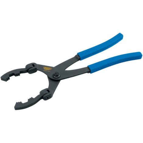Draper 30822 Oil and Fuel Filter Plier with Wrench, 57mm-120mm
