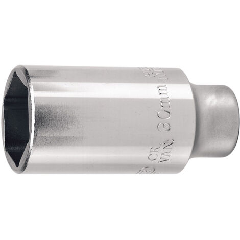 Draper 30mm 6-Point Deep Socket for Hub Nut, 1/2" Square Drive, Model 22192