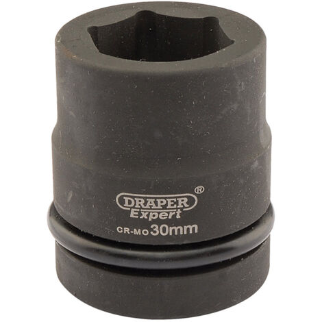 Draper 30mm Hi-Torq® Metric Impact Socket with 1-Inch Square Drive, Heavy-Duty Impact Tool