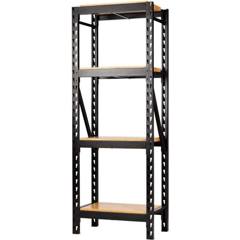 Draper 32488 BUNKER 21 Piece Modular 4 Tier Racking Hardwood Shelving, 750mm