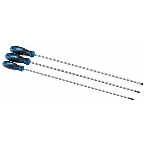 Draper 32603 - Set di cacciaviti a impugnatura morbida, 450 mm (3 pezzi)