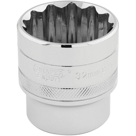 Draper 32mm 12-Point 1/2" Drive Hi-Torq® Chrome Socket (Part No. 33593)