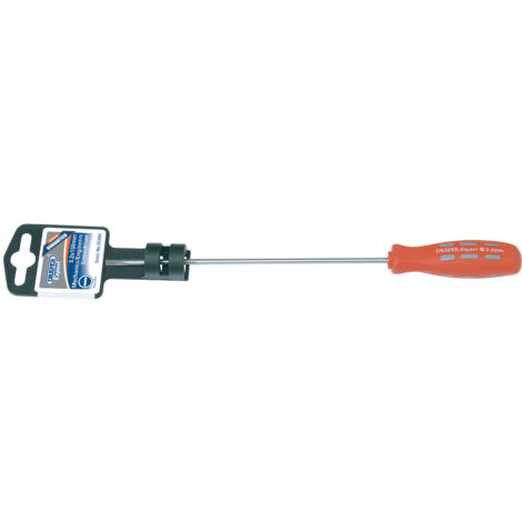 Draper 3.2mm x 150mm Plain Slot Parallel Tip Mechanics Screwdriver (Display Packed) (55493)