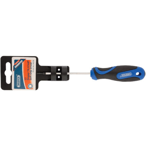 Draper 34258 TX-Star T7 Precision Screwdriver with Soft Grip Handle, Blue