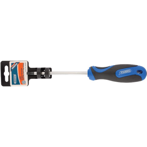 Draper 34269 TX-Star T30T Security Screwdriver with Soft Grip Handle, 115 mm Blade Length