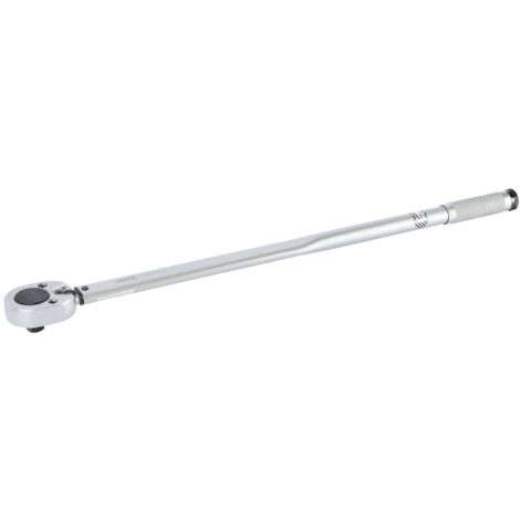 Draper 34964 3/4" Square Drive Ratchet Torque Wrench, 65-450Nm (51.6-291Lb-ft) with Adjustable Torque Settings