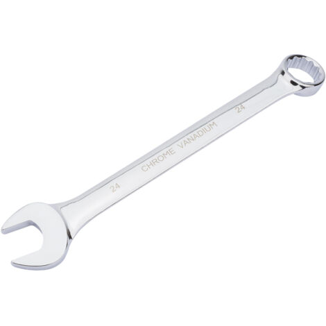 Draper 35217 Hi-Torq Short Metric Combination Wrench, 24 mm