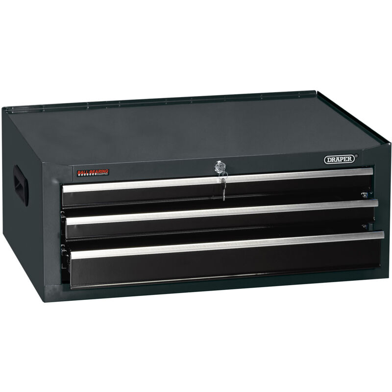Draper - 3 Drawer Mid Tool Chest(Black) - 35740