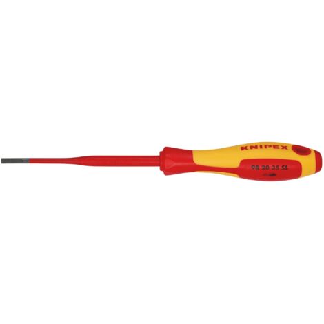 Draper 3.5mm Slimline VDE Insulated Slotted Screwdriver (Model 72380) – Precision, Safety, and Durability