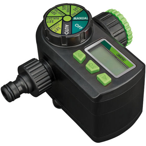 Draper 36750 Electronic Water Timer for Automatic Garden Irrigation System