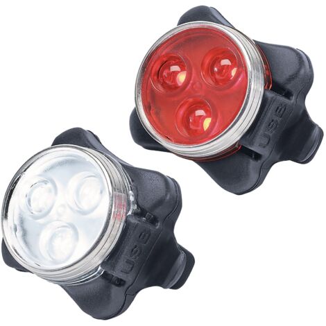Draper 36974 Rechargeable LED Bicycle Light Set for Enhanced Visibility and Safety