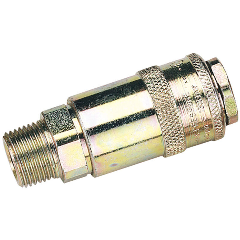 Draper - 3/8' Male Thread pcl Tapered Airflow Coupling (Sold Loose) (37835)