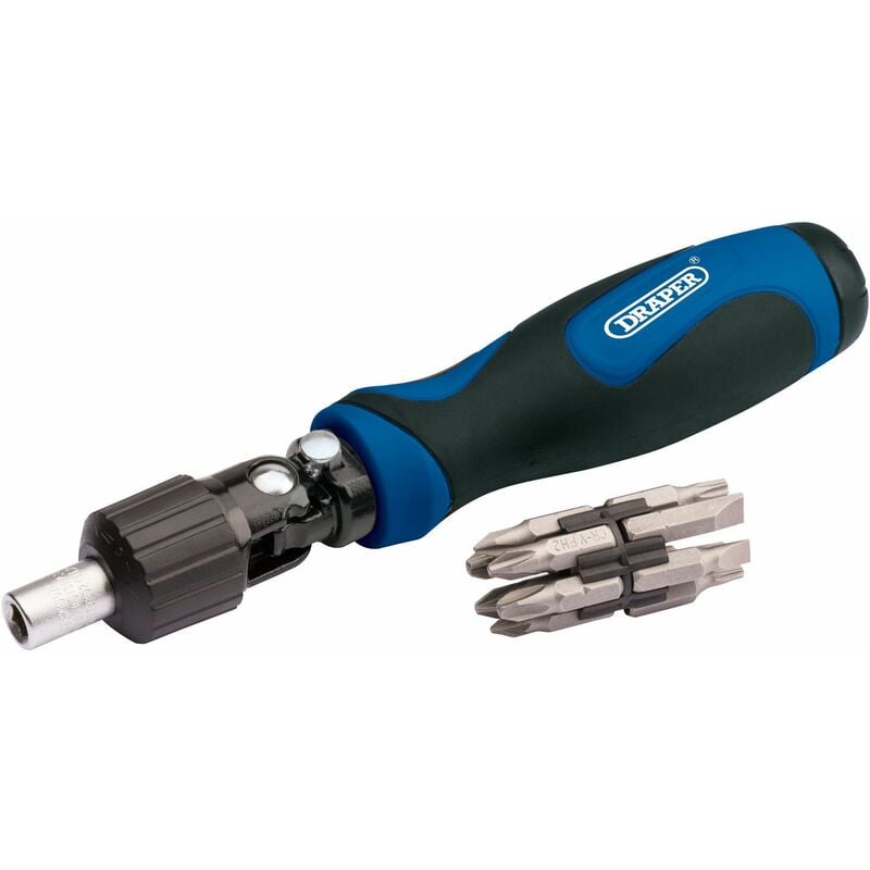 Draper - Ratcheting Screwdriver Set (11 piece) (38124)