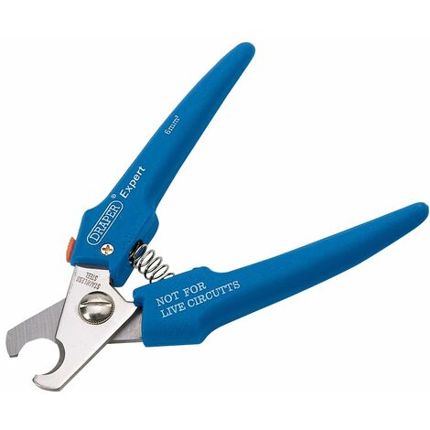 Draper 39224 - Tagliacavi per cavi di rame e alluminio, 6 mm