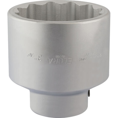 Draper 3AF BI-HEX SOCKET 1/2" Drive, 1" Square Drive, AF Bi-Hexagon Socket, Model 67517