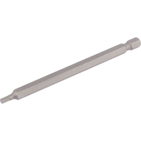 Draper 3mm 1/4 Hex. Hexagonal Insert Bit 100mm Long x 1 (64372)