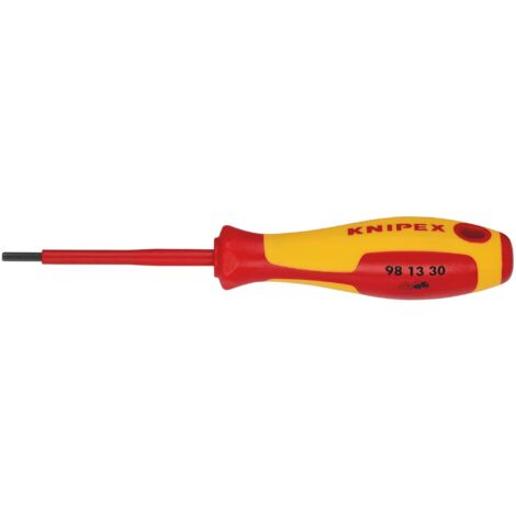 Draper 3mm VDE Insulated Hexagon Screwdriver - Professional-Grade Safety-Designed Hex Screwdriver for Electrical and Precision Work