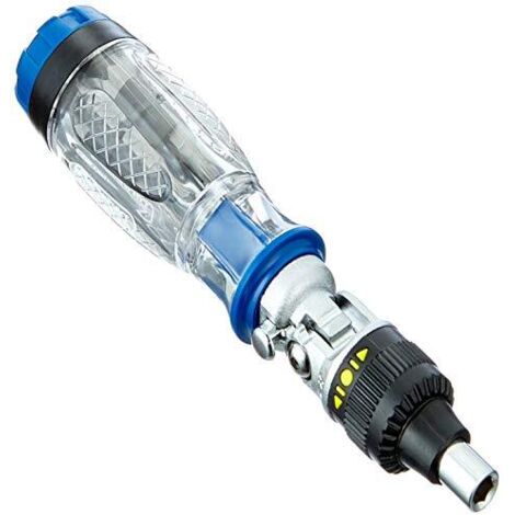 Draper 40855 - Cacciavite con cricchetto e inserti, set da 14 pezzi