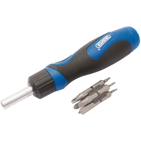 Draper 43641 13-Piece Ratcheting Screwdriver Set with Interchangeable Bits