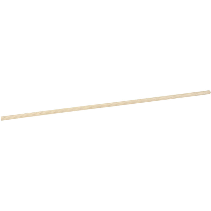 Draper Wooden Broom Handle (1525 x 28mm) (43787)