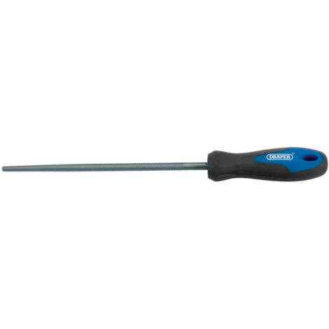 Draper 44955 Round File with Soft Grip Handle, 200 mm