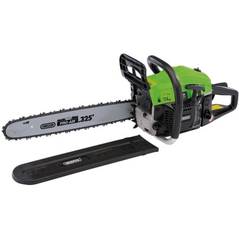 Draper 450mm (18-inch) Petrol Chainsaw with 45cc 1700W Engine