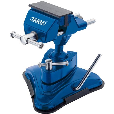Draper 45245 - Morsa sottovuoto per tavolo, 73 mm