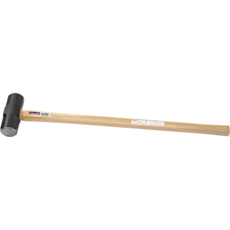 Draper 4.5kg (10lb) Hickory Shaft Sledge Hammer with Carbon Steel Head