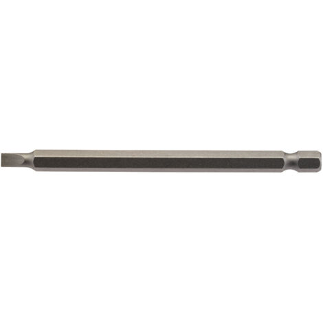 Draper 4.5mm 1/4 Hex. Plain Slot Insert Bit 100mm Long x 1 (64344)