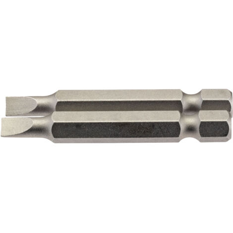 Draper 4.5mm 1/4 Hex. Plain Slot Insert Bit 50mm Long x 2 (64089)