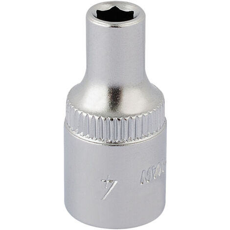 Draper 4mm Hex Socket for 1/4-Inch Drive – Metric Hexagon Socket, Model 11091