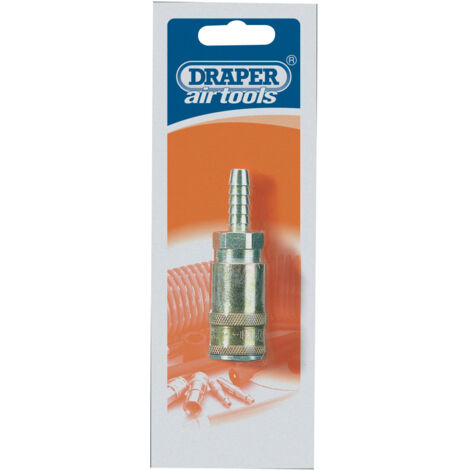 Draper 5/16" Bore Vertex Air Line Coupling with Tailpiece (51416)