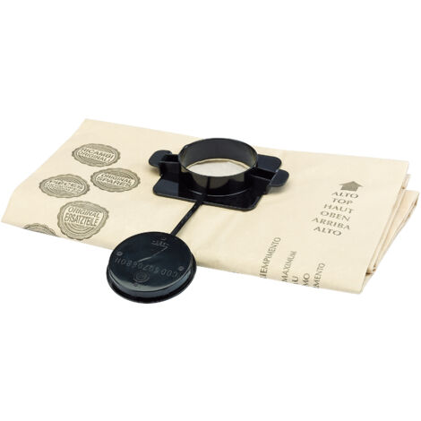 Draper 5 Dust Bags for Model 38015 (50970) – Compatible with M-Class 50970 Vacuum Cleaner
