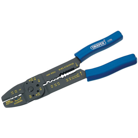 Draper 5-Way Crimping Tool (Model 13656) – 240mm Multi-Function Wire Crimper for Electrical and Automotive Applications