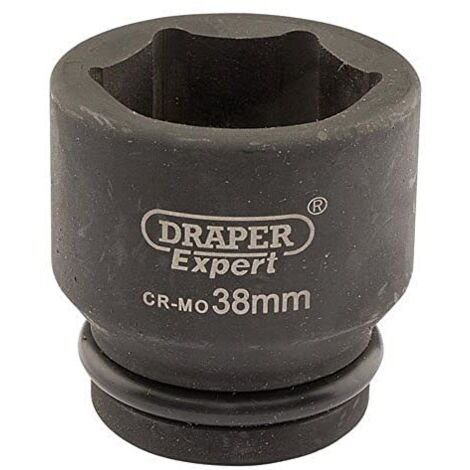 Draper, 5018, Expert 05018 Square Drive Hi-Torq 6 Point Socket Impact, 38 millimetri 3/4 di pollice