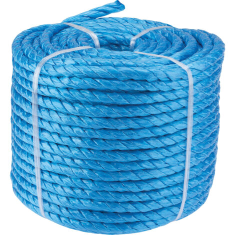 Draper 50M x 10mm Polypropylene Rope - Durable, Lightweight, Versatile Utility Rope