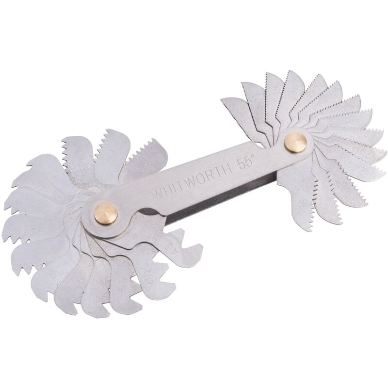 Draper - 28 Blade 4 - 62 tpi unf and unc Screwpitch Gauge Set (51071)