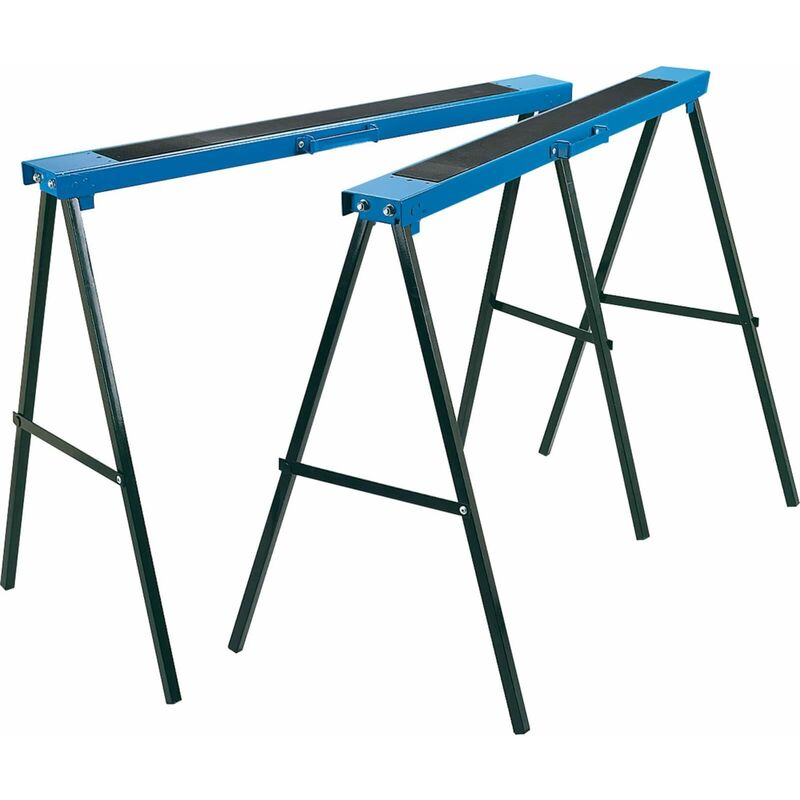 1000 x 800mm Pair of Fold Down Trestles (52072) - Draper