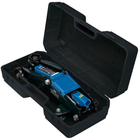 Draper 54635 Compact Trolley Jack with Carry Case, 2 Tonne Car Van Garage Tool