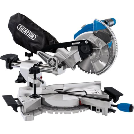 Draper 55588 D20 20V Brushless Sliding Compound Mitre Saw, 185mm (Sold Bare)