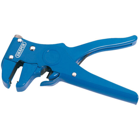 Draper 55806 Automatic Wire Stripper and Cutter for Single Strand and Ribbon Cable – Precision Tool for Efficient Electrical Work