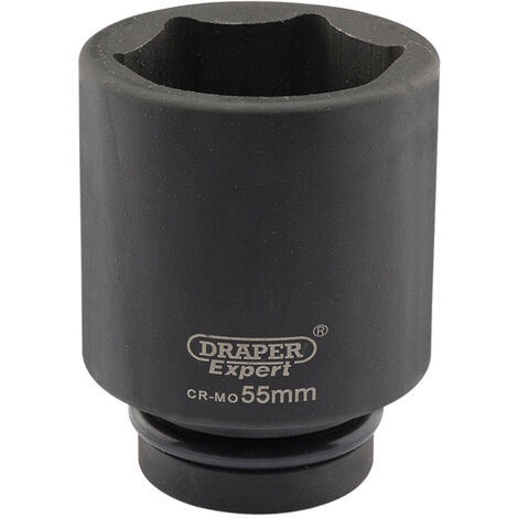 Draper 55mm Hi-Torq® Metric Deep Impact Socket with 1-Inch Square Drive (Model 05156)