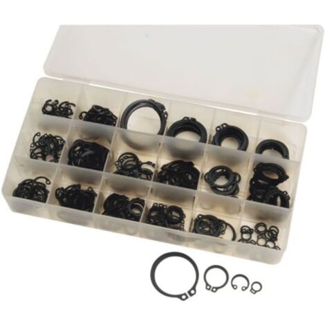 Draper 56379 - Set anelli di sicurezza, 285 pezzi