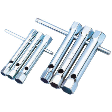 Draper 6-Piece Metric Tubular Box Spanner Set (MM 28967) for Automotive and Mechanical Repairs