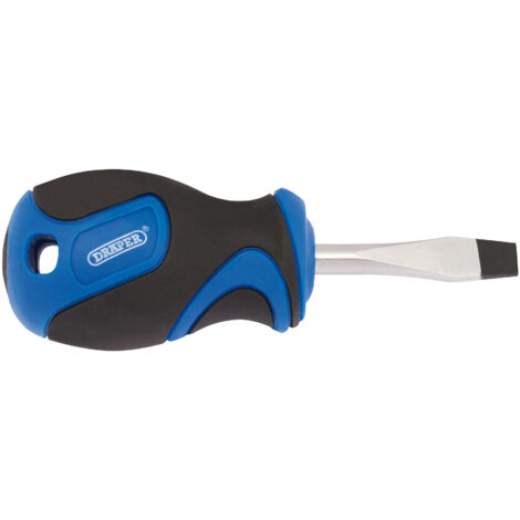 Draper 6.0 x 38mm Plain Slot Screwdriver with Soft Grip Handles (48921)