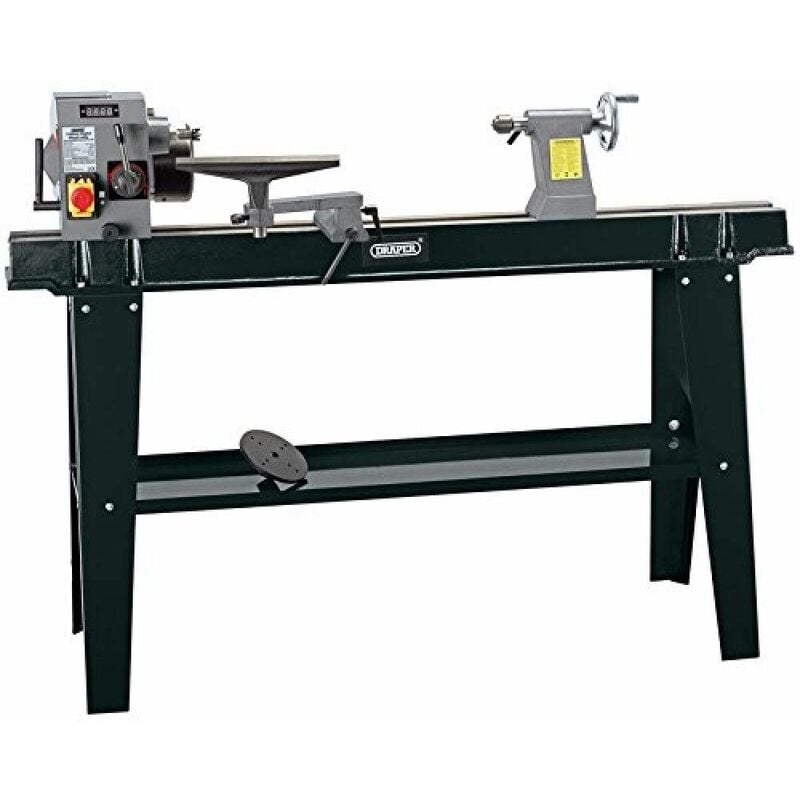 Draper - Variable Speed Wood Lathe with Digital Display (750W) (60990)