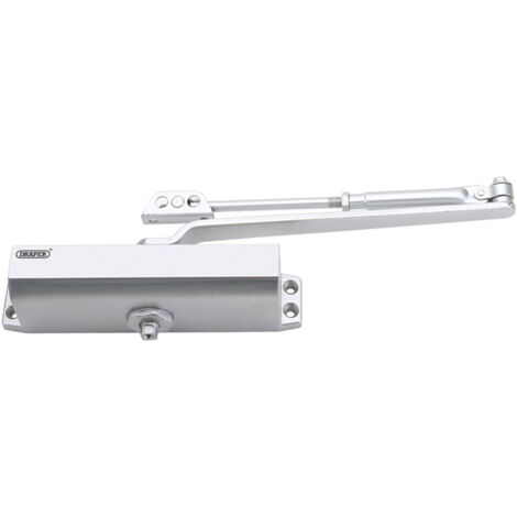 Draper 62892 Adjustable Automatic Door Closer for Doors Weighing 40kg to 65kg