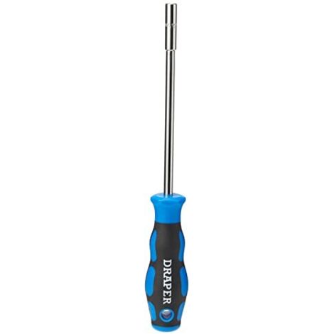 Draper 63409 - Spinner per dadi con impugnatura morbida, 5 mm, colore: Blu