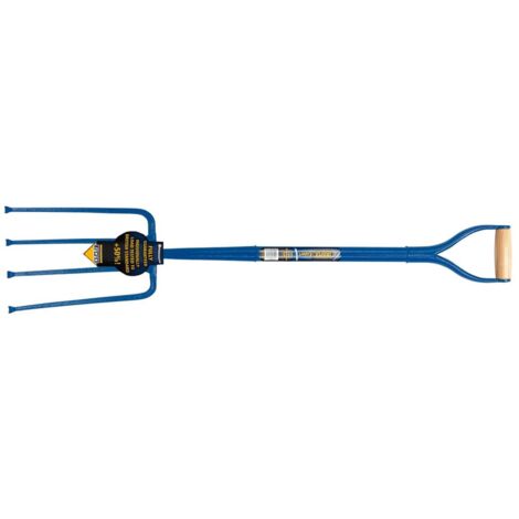 Draper 64326 Forcella Expert Solid Forged Contractors, blu
